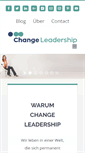 Mobile Screenshot of change-leadership.org